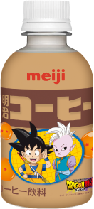 明治コーヒー：孫悟空(ミニ)×界王神(ミニ)