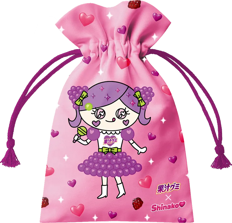しなこオリジナル巾着袋