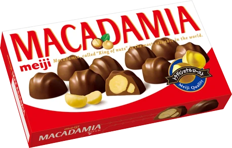 MACADAMIA CHOCOLATE 9 pcs