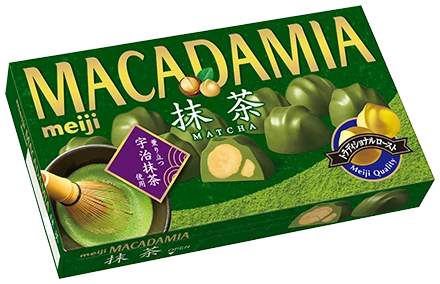 MACADAMIA CHOCOLATE MATCHA FLAVOR (9 pieces)