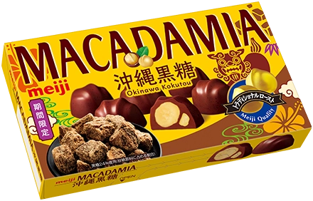 Macadamia Chocolate Okinawa Raw Cane Sugar (9 pieces)