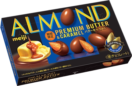 Almond Chocolate Premium Butter Caramel 58 g