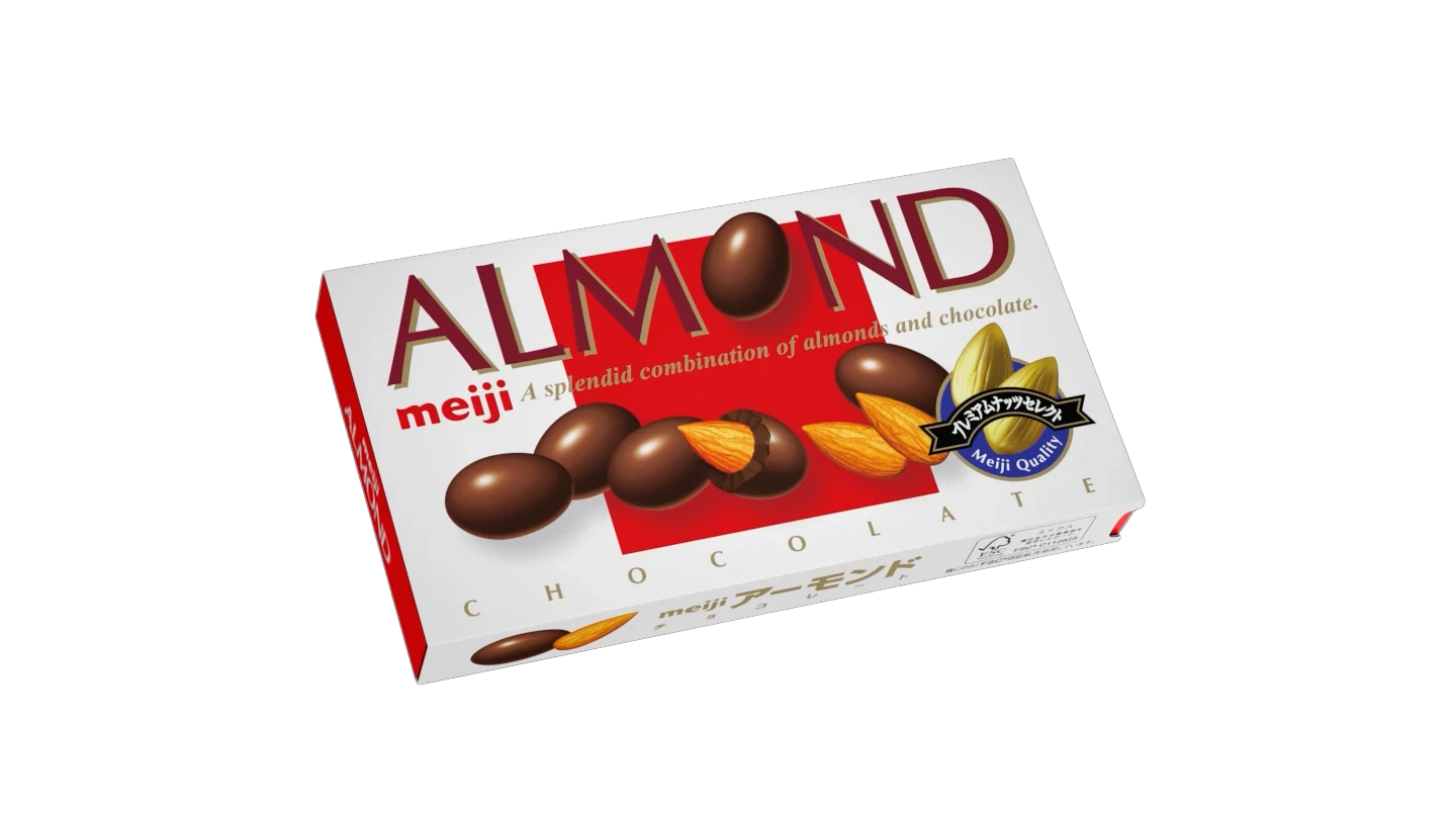 今だけお・と・く☆meiji☆ALMOND32個とMACADAMIA8個セット Amazon.co.jp: Meiji Almond Chocolate Matcha, 2.0 oz (58 g) x