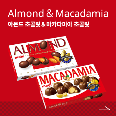 아몬드 초콜릿＆마카다미아 초콜릿