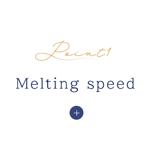 Melting speed