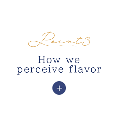 How we perceive flavor