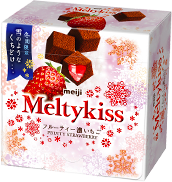 明治Meltykiss草莓夾餡可可製品