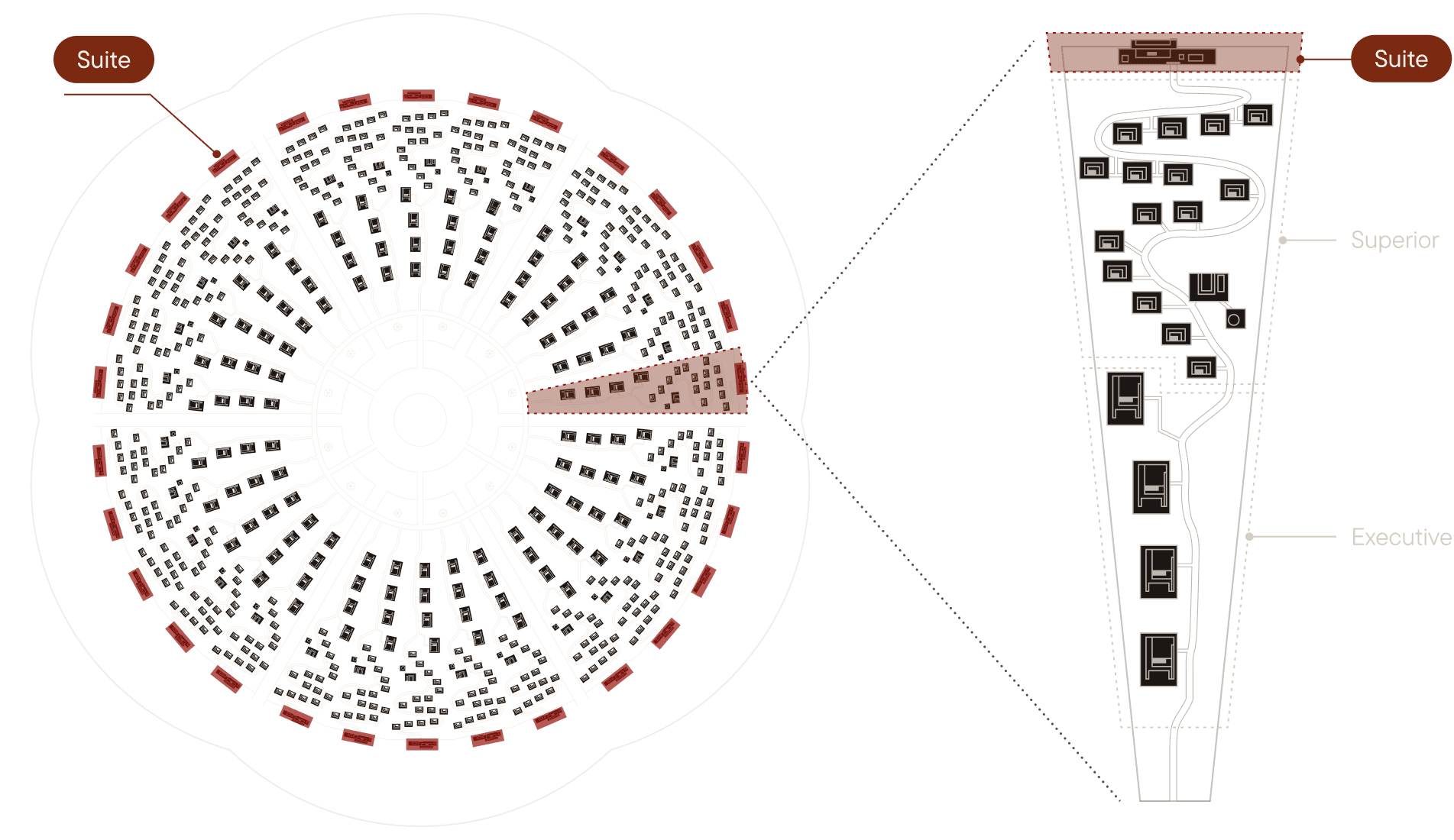「cluster (クラスター)」 バーチャル空間上での再現マップ Suite