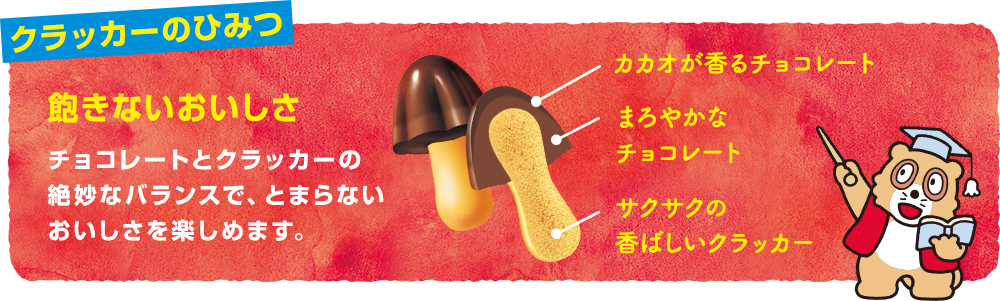 クラッカーのひみつ 飽きないおいしさ