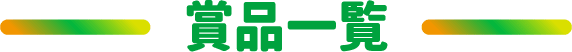賞品一覧