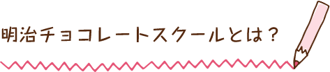 明治チョコレートスクールとは