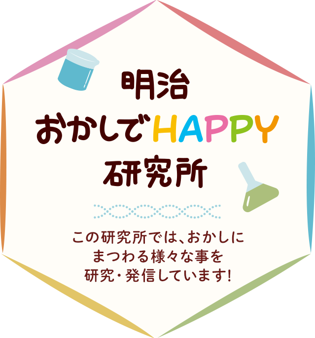 明治おかしでHAPPY研究所