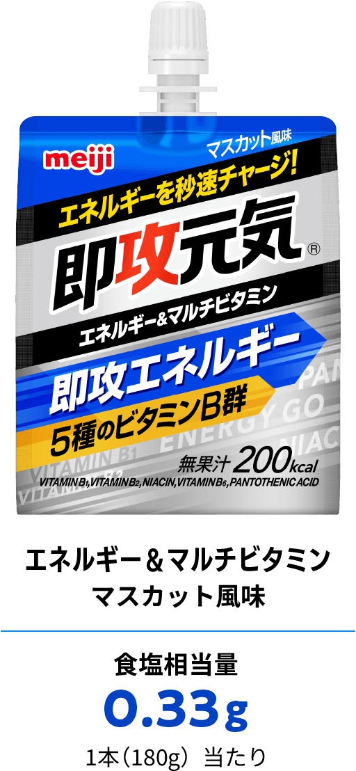 エネルギー＆マルチビタミン マスカット風味