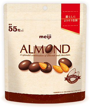 アーモンドチョコレートシンプル包装大容量パウチ