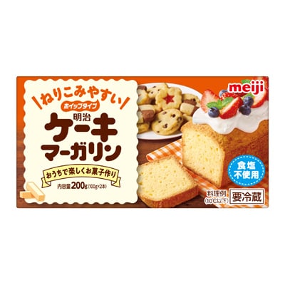 明治ケーキマーガリン 200g バター マーガリン類 株式会社 明治 Meiji Co Ltd