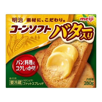 明治コーンソフト バター入り 280g バター マーガリン類 株式会社 明治 Meiji Co Ltd