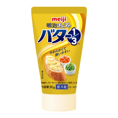 明治チューブでバター１ ３ 90g バター マーガリン類 株式会社 明治 Meiji Co Ltd