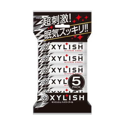 写真:キシリッシュガムハイパークール 5個パック(12粒×5個)