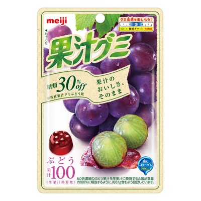 果汁グミコラーゲンアセロラ ライチ 68g グミ キャンデー ガム 株式会社 明治 Meiji Co Ltd
