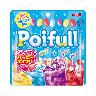 写真:大粒ポイフルパウチ ドリンクミックス 80g