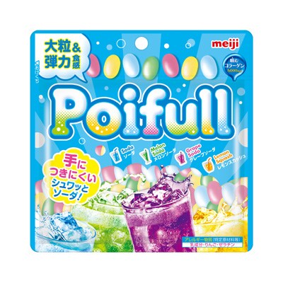 写真:大粒ポイフルパウチ ドリンクミックス 80g