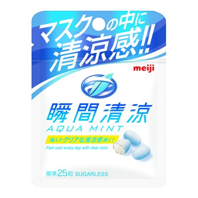 瞬間清涼 アクアミント 12g グミ キャンデー ガム 株式会社 明治 Meiji Co Ltd 瞬間清涼 アクアミント 12g グミ キャンデー ガム 株式会社 明治 Meiji Co Ltd