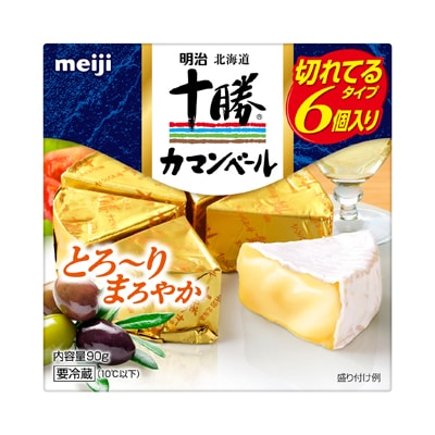 明治北海道十勝カマンベールチーズ切れてるタイプ 90g チーズ 株式会社 明治 Meiji Co Ltd
