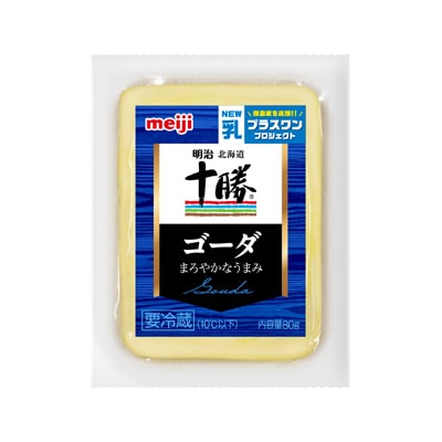 写真:明治北海道十勝ゴーダチーズ（カット） 80g