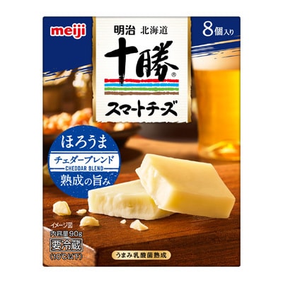 明治北海道十勝スマートチーズチェダーブレンド8個入り 90g チーズ 株式会社 明治 Meiji Co Ltd