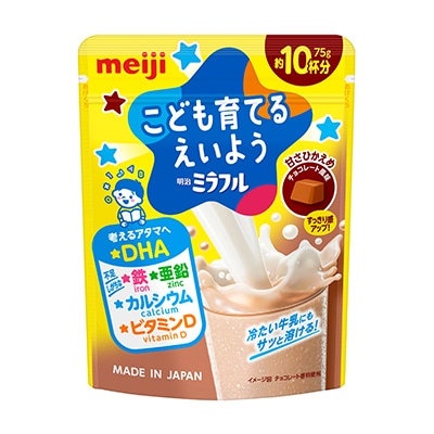 写真:明治ミラフル 粉末飲料 チョコレート風味 75g