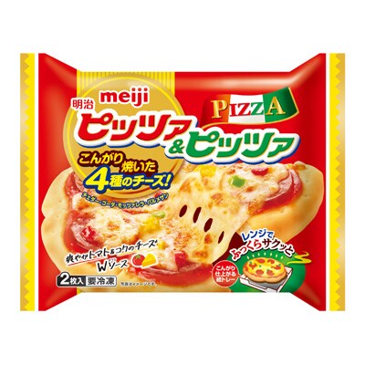 写真:明治レンジピッツァ&ピッツァ2枚入