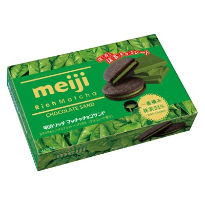 写真:リッチ抹茶チョコサンド 6枚