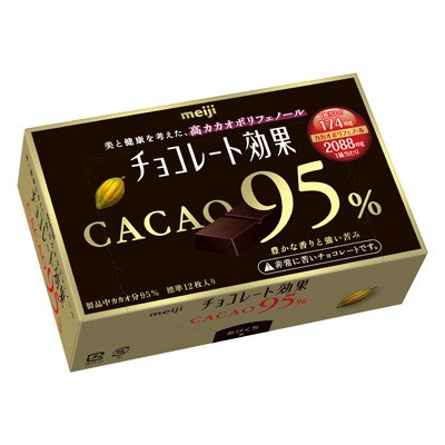 チョコレート効果 カカオ95 60g チョコレート 株式会社 明治 Meiji Co Ltd