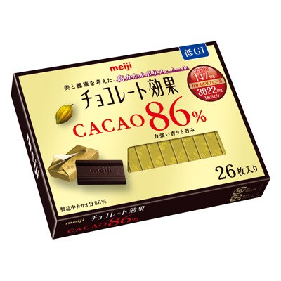 チョコレート効果チョコレート効果 カカオ86％26枚入り 130g