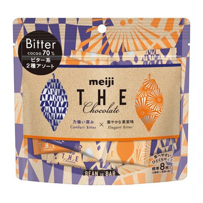 写真:明治 ザ・チョコレート ビターアソートパウチ 40g