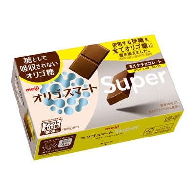 写真:オリゴスマートミルクチョコレートSUPER 50g