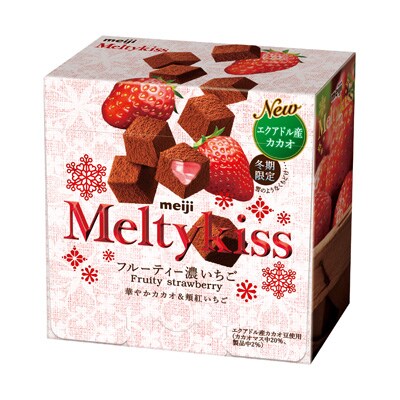 写真:メルティーキッス フルーティー濃いちご 56g