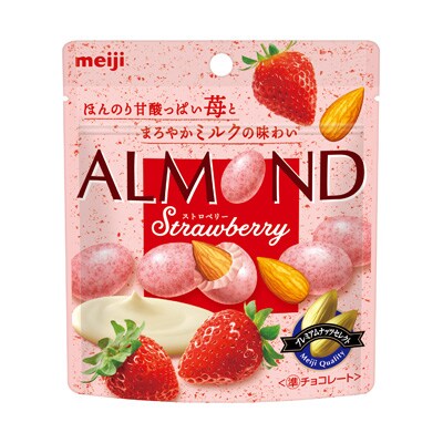 写真:アーモンドチョコレートストロベリー 47g