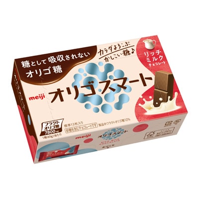 写真:オリゴスマートリッチミルクチョコレート 65g