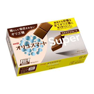 写真:オリゴスマートミルクチョコレートSUPER 50g