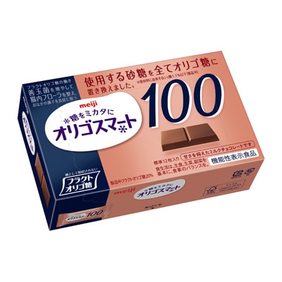 写真:オリゴスマート100ミルクチョコレート 60g