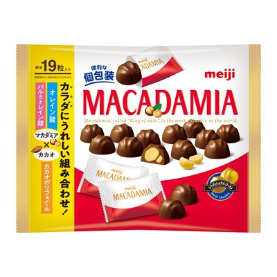 写真:マカダミアチョコレートビッグパック 136g