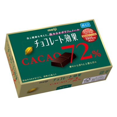 チョコレート効果 カカオ72 蜜漬けオレンジピールパウチ 34g チョコレート 株式会社 明治 Meiji Co Ltd