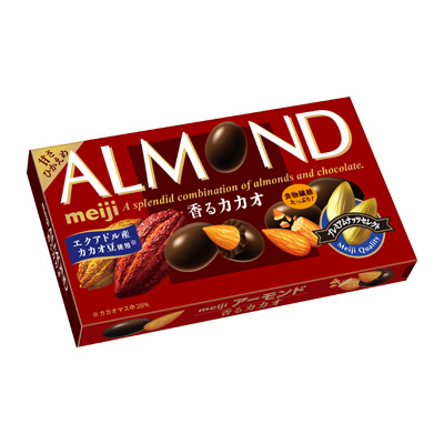 アーモンドチョコレート香るカカオ 84g チョコレート 株式会社 明治 Meiji Co Ltd