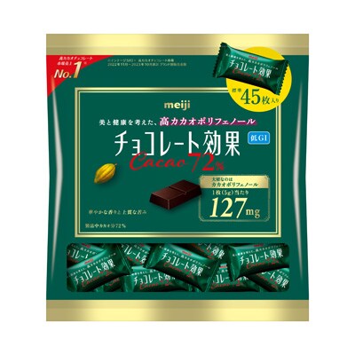 写真:チョコレート効果 カカオ72％大袋 225g