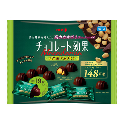 写真:チョコレート効果 カカオ72％コク深マカダミア大袋 133g