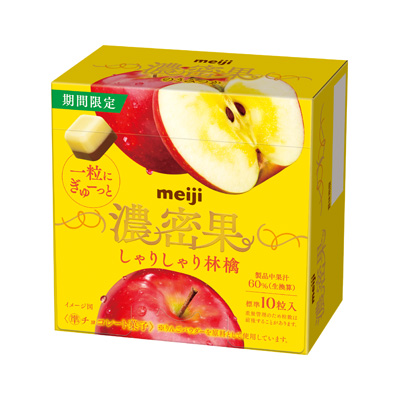 濃密果しゃりしゃり林檎 32g | チョコレート | 株式会社 明治 - Meiji