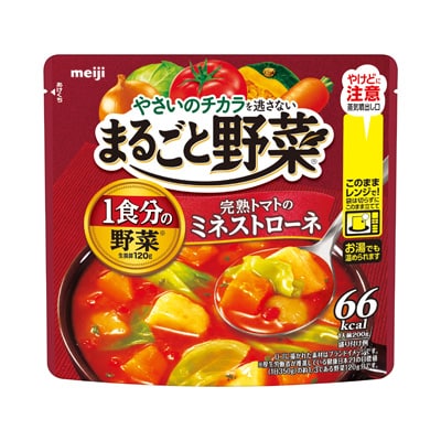 写真:まるごと野菜 完熟トマトのミネストローネ 200g