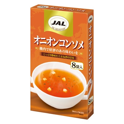 写真:JAL オニオンコンソメ(8袋入) 5.3g×8