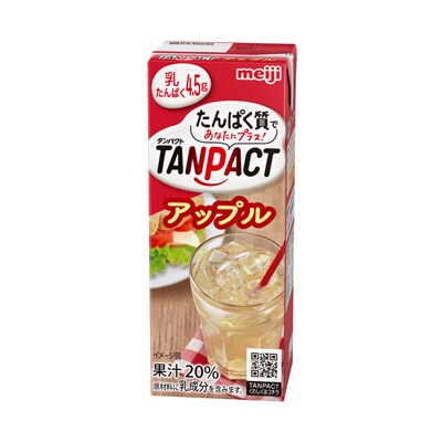 写真:明治TANPACTアップル 200ml